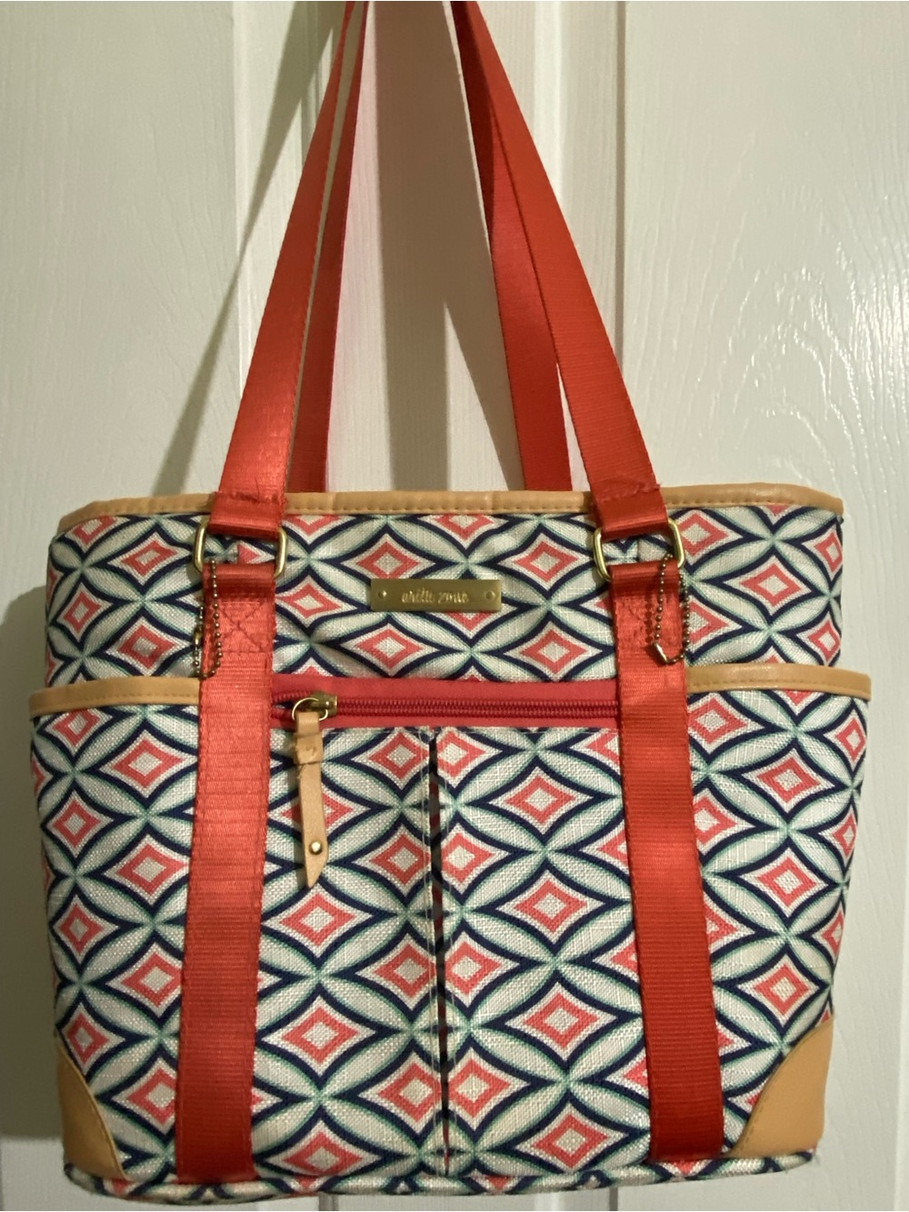 ARTIC ZONE GEOMETRIC PATTERN TOTE COOLER